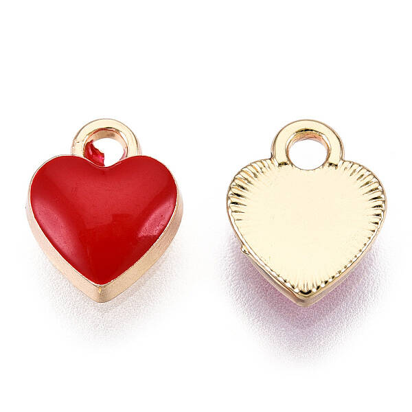 Light Gold Plated Alloy Charms