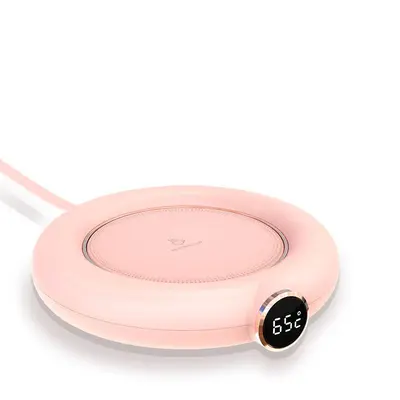 Cup Warmer Pad | Color: Pink | Electrical outlet: USB