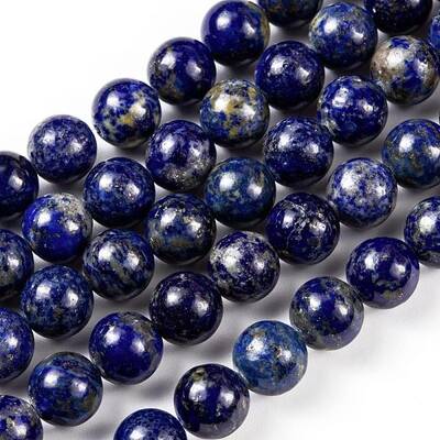 Natural Lapis Lazuli Round Beads Strands