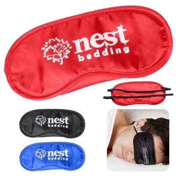 250 Custom Sleep Eye Mask - Adjustable Elastic