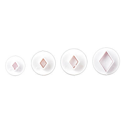 Plastic Cookie Fondant Stamper Set