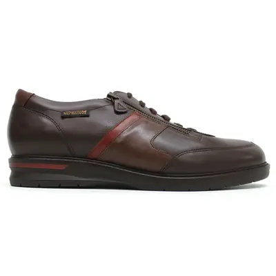 Mephisto Fabian Full Grain Leather Men's Lace Up Shoes - Dark Brown - Size:US 11.5 Men
