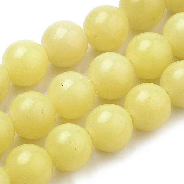 Natural Lemon Jade Beads Strands