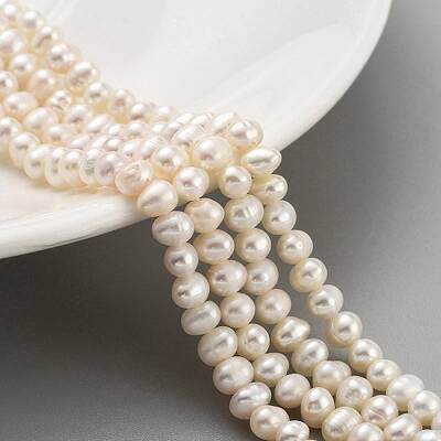Natural Cultured Freshwater Pearl Beads Strands