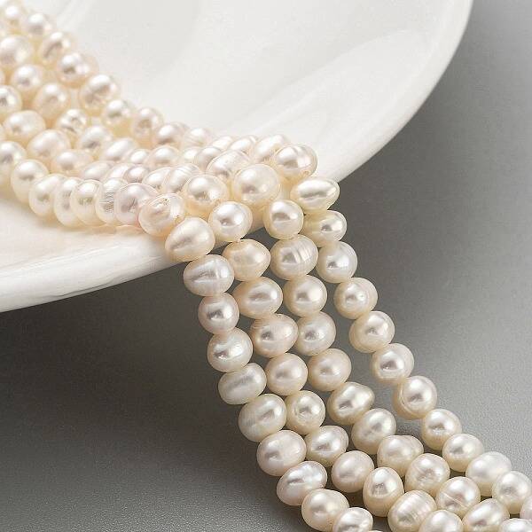 Natural Cultured Freshwater Pearl Beads Strands