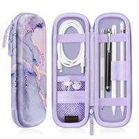 [Case Only, No Pen] Fintie Portable Case for Apple Pencil/Samsung Stylus Pen/Surface Pen - PU Leather Protective Carrying Bag...