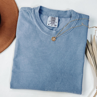 Comfort Colors 1717 Unisex Tee – Plain Solid Color T-Shirt for Men & Women, Soft Everyday Basic