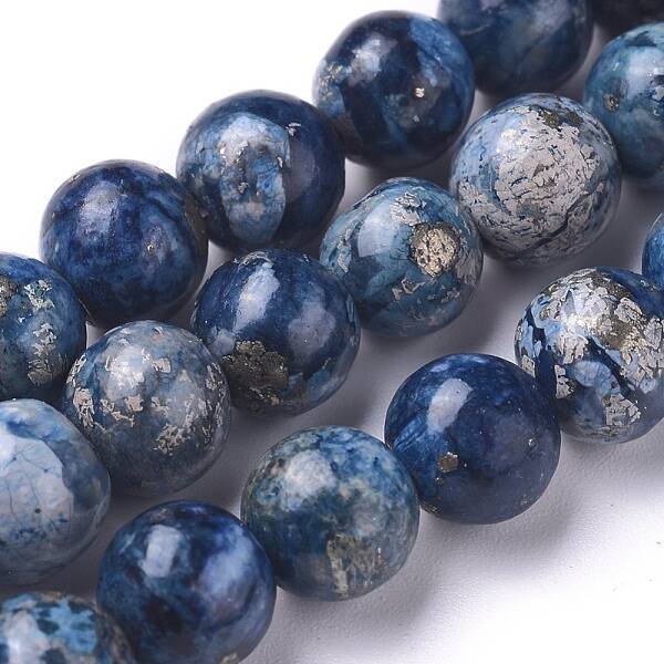 Natural African Pyrite Beads Strands