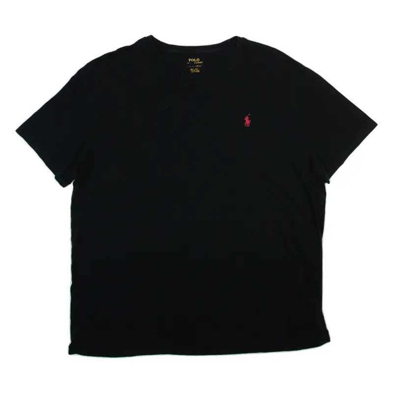 POLO RALPH LAUREN Mens T-Shirt Black XL