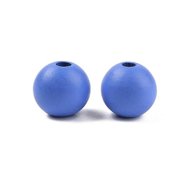 Wood European Beads