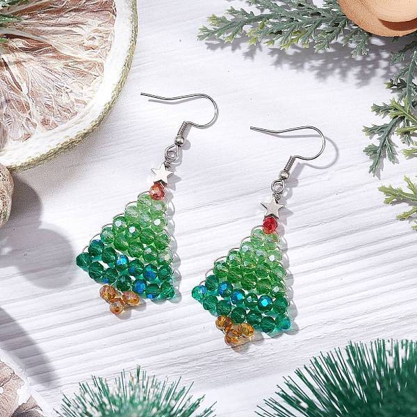 304 Stainless Steel Dangle Earrings
