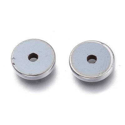 Electroplated Non-magnetic Synthetic Hematite Beads