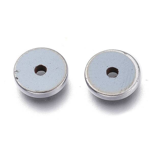 Electroplated Non-magnetic Synthetic Hematite Beads