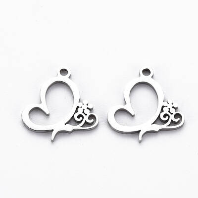 Non-Tarnish 201 Stainless Steel Charms