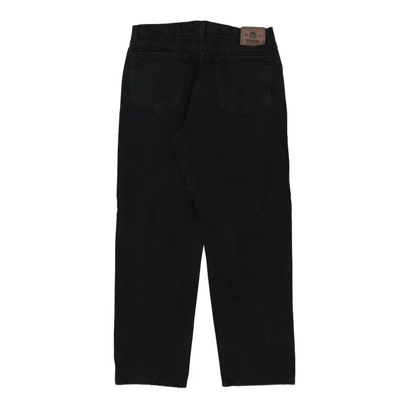 Wrangler Jeans - 36W 32L Black Cotton