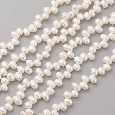 Natural Cultured Freshwater Pearl Beads Strands
