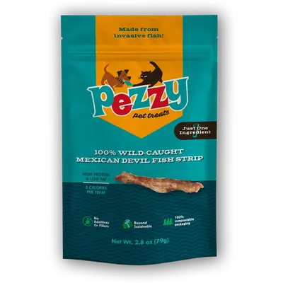 Devil Fish Strips (Single Ingredient Treat)