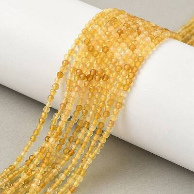 Natural Yellow Opal Beads Strands