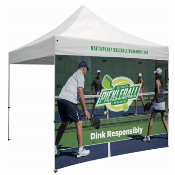 1 Promotional 10' Tent Full Wall (Dye Sublimated, Single-Sided) - ...