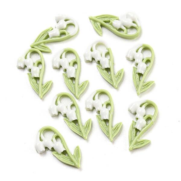 Luminous Opaque Epoxy Resin Decoden Cabochons