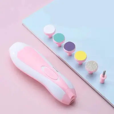 Kids Electric Nail Clipper Set, Portable Baby Nail Trimmer Set, Baby Nail Care Products