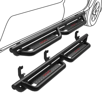 OEDRO 6'' Running Boards for 2019-2025 Chevy Silverado/GMC Sierra 1500 Crew Cab, 2020-2025 2500HD 3500HD(Excl. 2019 1500 LD/L...