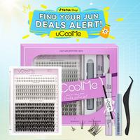 Lazy Girl Lash DIY Extension Kit | Bottom Lash | Bond Seal and Remover | Upgrade Invisible Band Eyelashes Makeup Cosmetic Las...