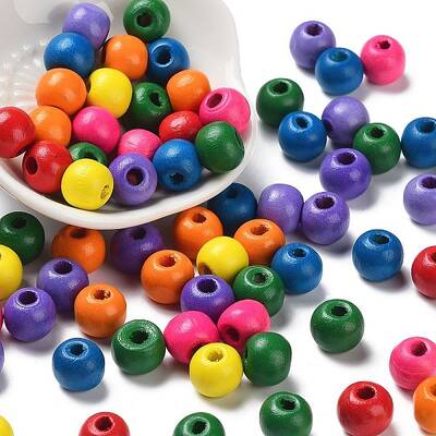 Natural Wood Beads