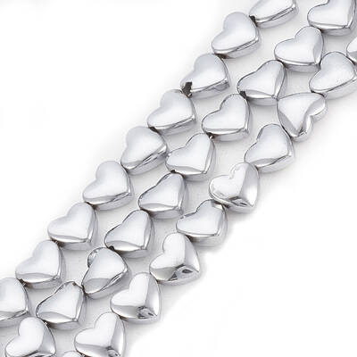 Electroplate Non-magnetic Synthetic Hematite Beads Strands