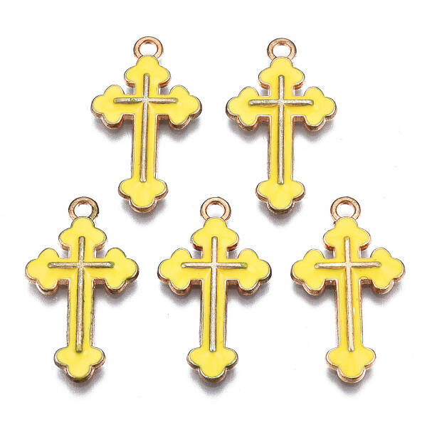 Alloy Enamel Pendants