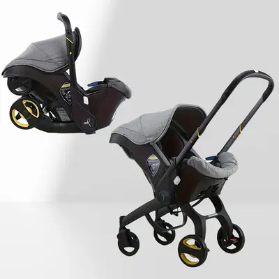 BRODARK Baby stroller Multi-functional high landscape folding light mall supermarket outdoor baby stroller 3 In 1 Stroller, H...