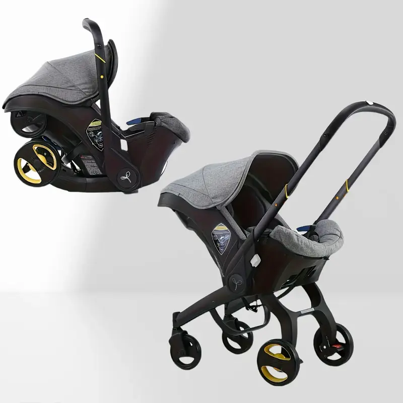 BRODARK Baby stroller Multi-functional high landscape folding light mall supermarket outdoor baby stroller 3 In 1 Stroller, H...