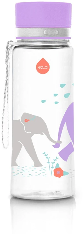 Equa Kids Water Bottle for Children Elephant 400 ml