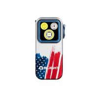 OLIGHT Oclip Rechargeable EDC Flashlight 300 Lumens Dual Light Sources Compact Pocket Clip Light, Type C Charging