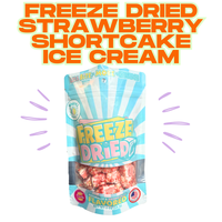 Freeze Dried Strawberry Shortcake Ice Cream Bites Snack - TikTok Viral
