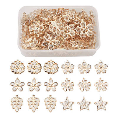 Alloy Rhinestone Pendants