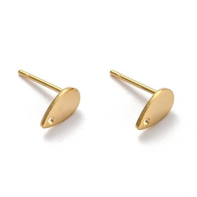 304 Stainless Steel Stud Earring Findings