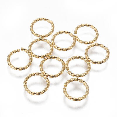 304 Stainless Steel Twisted Jump Rings