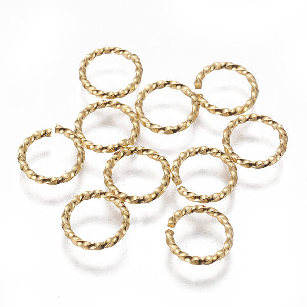 304 Stainless Steel Twisted Jump Rings