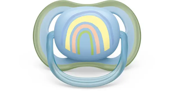 Philips Avent Ultra Air 0-6 months rainbow pacifier bambino