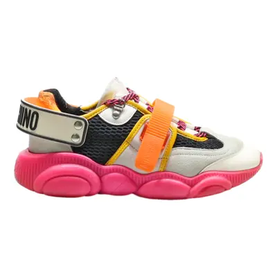 MOSCHINO Sneaker Trainers Grey Synthetic Mens UK 5