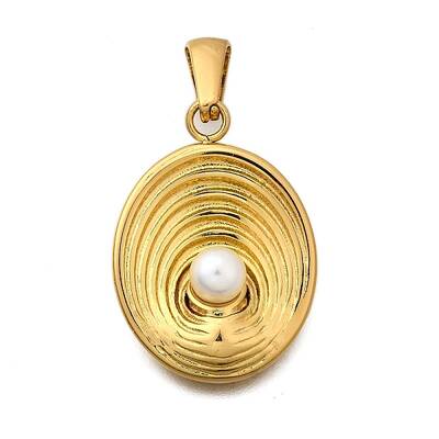 Plastic Pearl Pendants