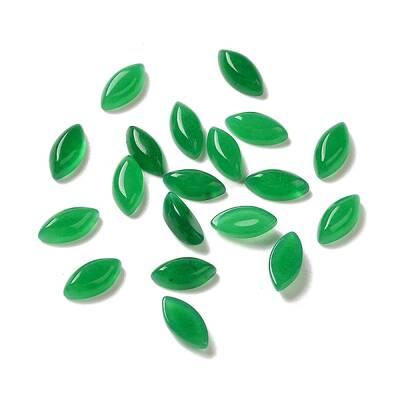 Natural White Jade Dyed Cabochons