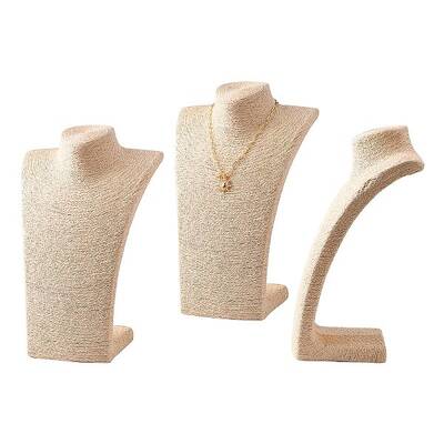 Stereoscopic Necklace Bust Displays