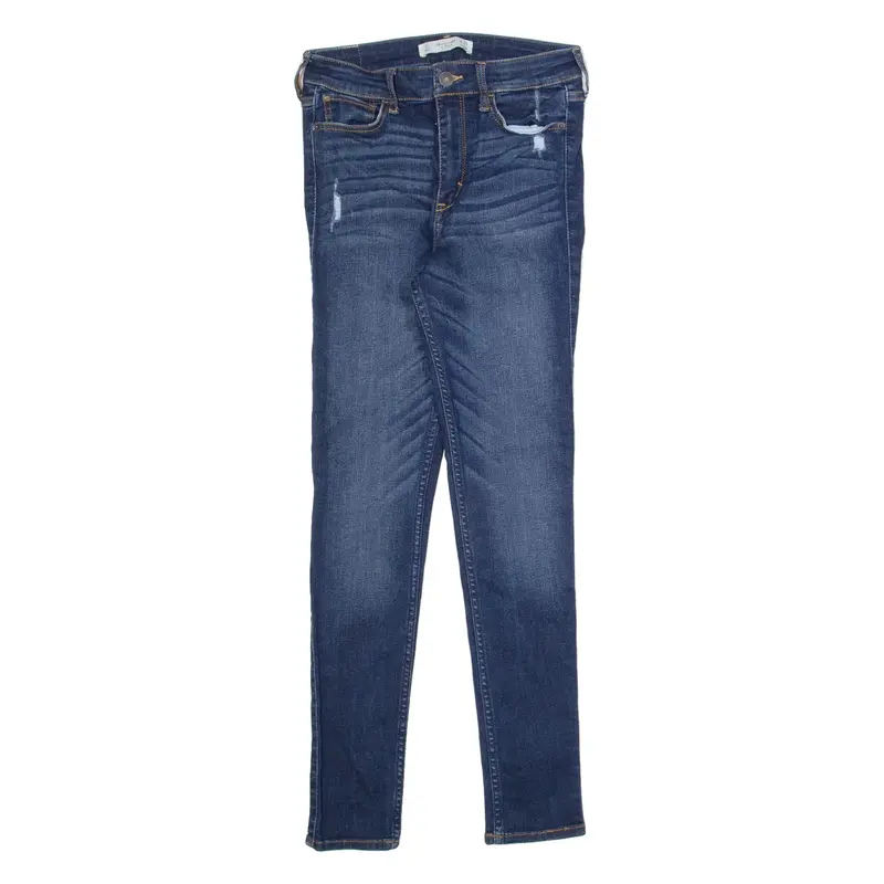 ABERCROMBIE & FITCH Womens Jeans Blue Slim Skinny Stone Wash W26 L29
