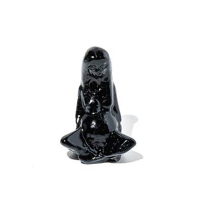 Natural Obsidian Statue Ornaments