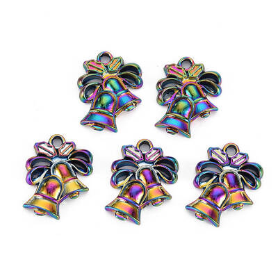 Rainbow Color Alloy Pendants