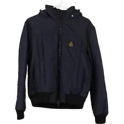 Age 13-14 Refrigiwear Jacket - Large Navy Nylon