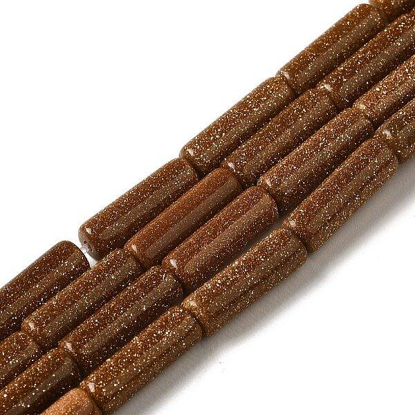 Synthetic Goldstone Beads Strands