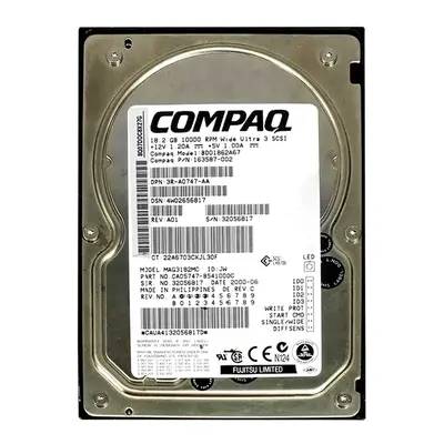 MAG3182MC Fujitsu 18.2GB Ultra-160 SCSI 10000 3.5-inch 4MB Hard Drive